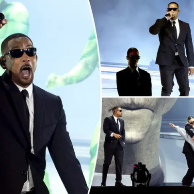 Men in Black' unexpected performance by Will Smith and J Balvin disrupts Coachella
